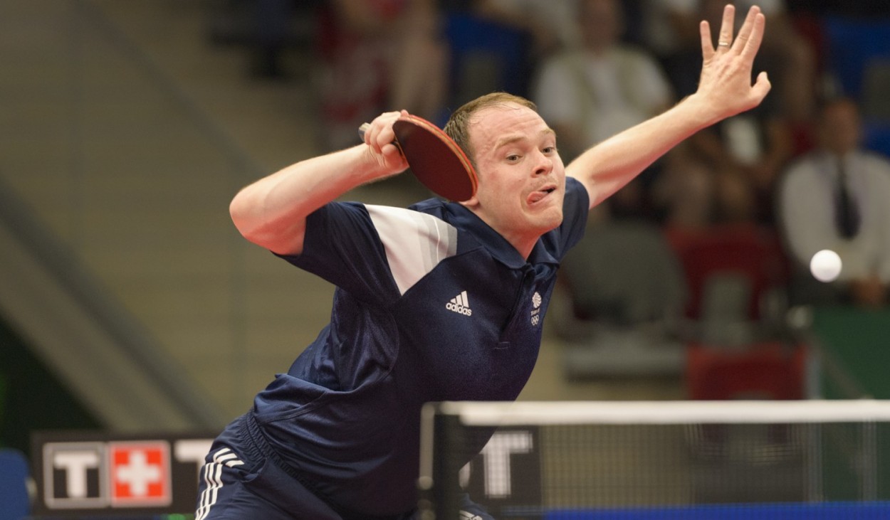 GB's Paul Drinkhall, 2015 Baku Games